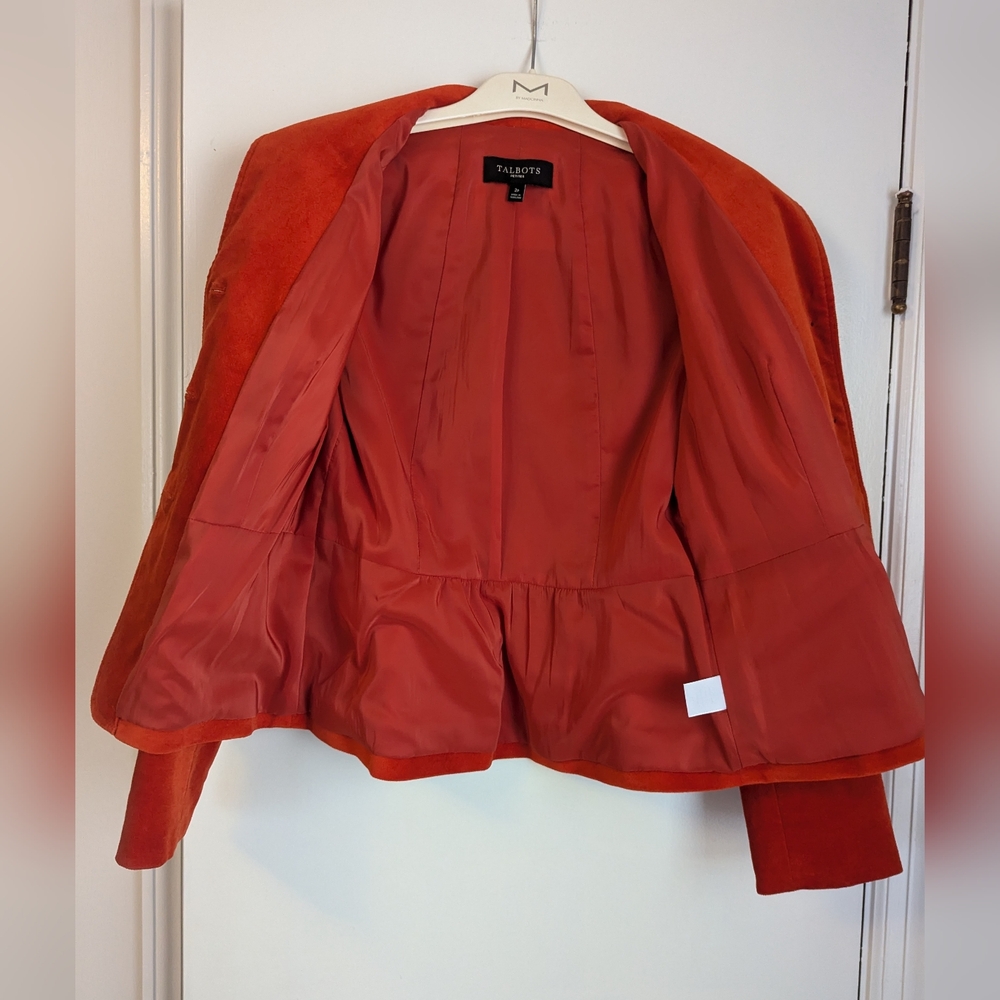 Talbot's Velvet Blazer - Picture 3 of 3